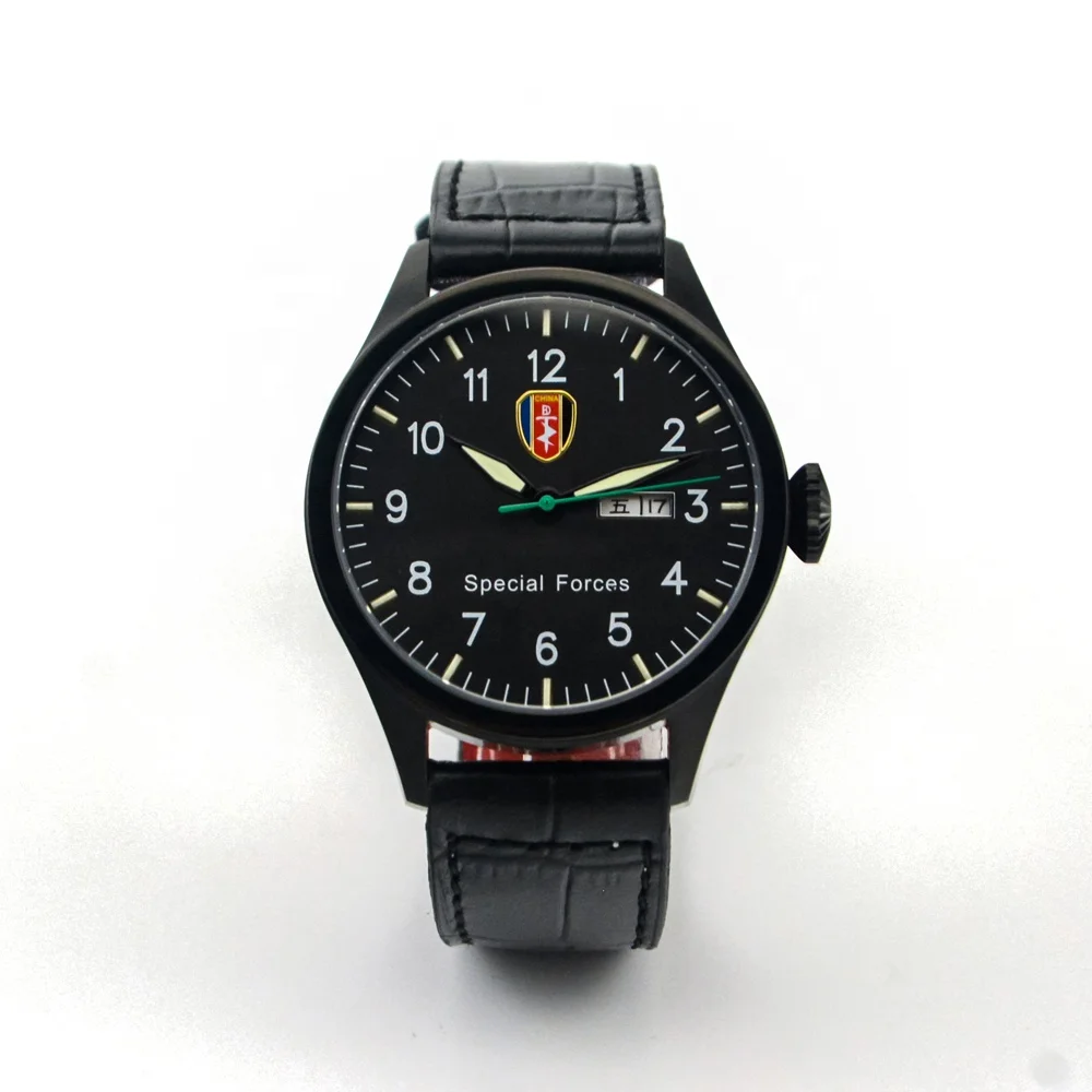 Super Luminous Private Label Own Brand Watch Sport  Japan Movement Men Mechanical Automatic Army Watch