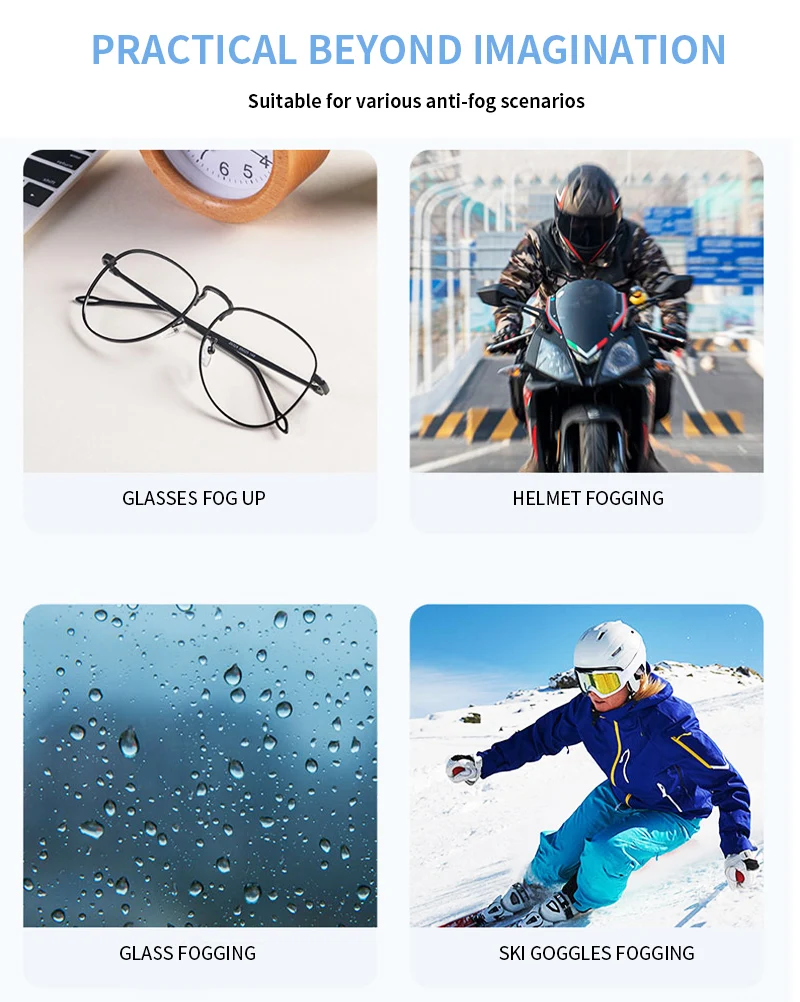 Jayqi Wholesale Anti Fog Optical Eyeglass Cleaner Kits Eyewear Glasses