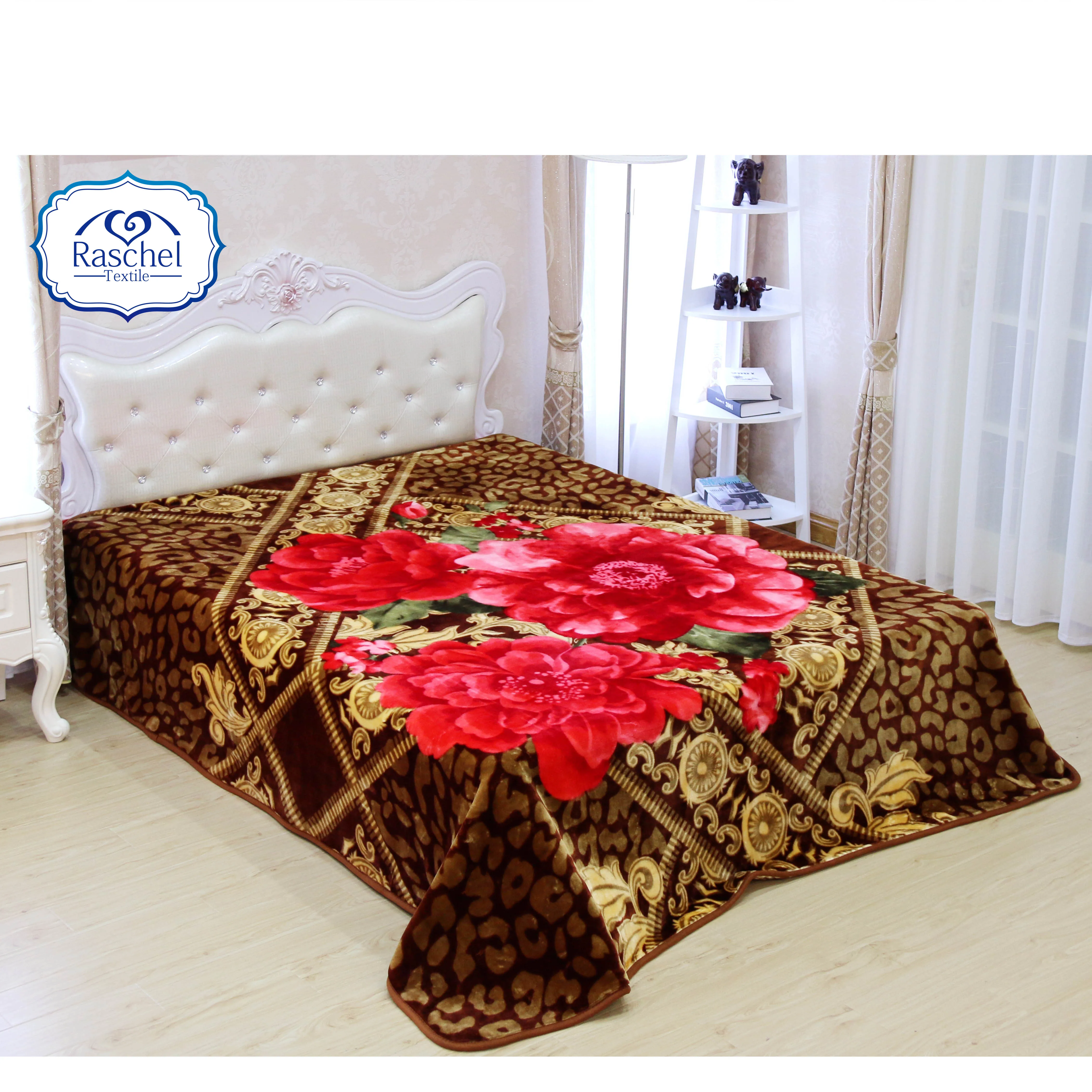 Super Soft Blanket New Design Mora Blanket  Wholesale Middle East Style 100% Polyester