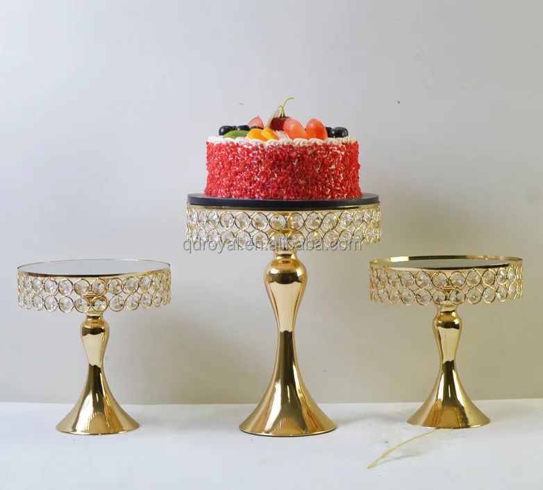 Gold Wedding Cake Stand Crystal Cake Stands For Wedding Cakes Dessert