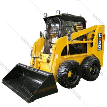 Hot sell customized and efficient approved mini track skid steer loader with accessories