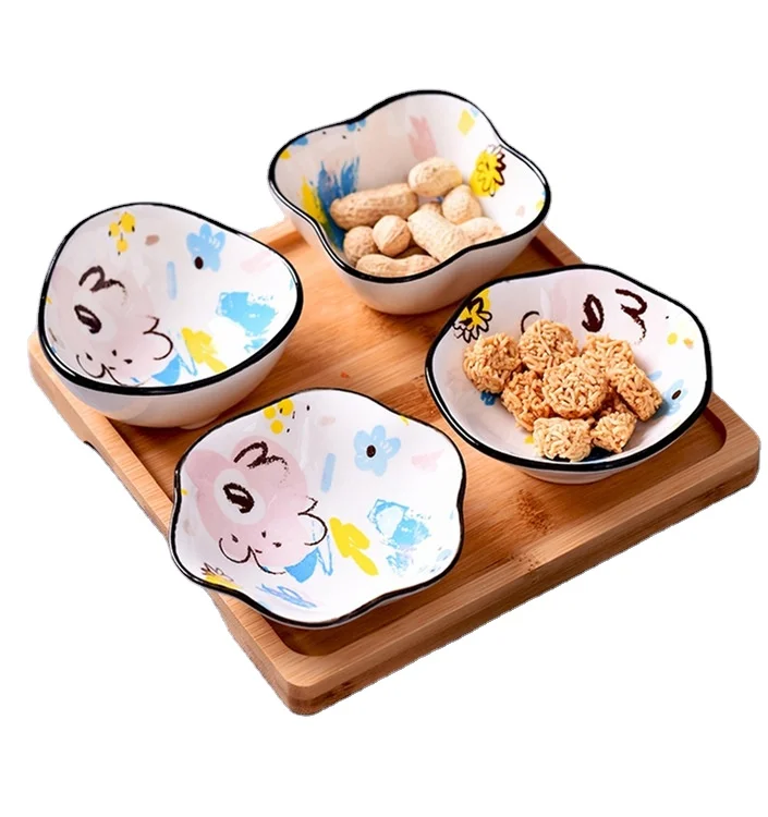 Ceramic Porcelain Small  Remekin Dip Sauce Bowls Ceramic Chip Dip Bowl Fruit Snack Bowl for Kitchen