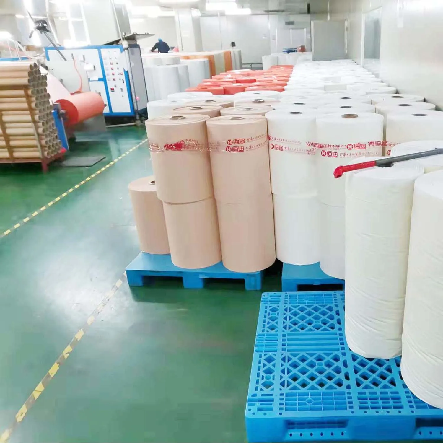 Jumbo Roll of Adhesive Medical Tape for Band Aids Polyester Silk Cotton Fabric Non-woven