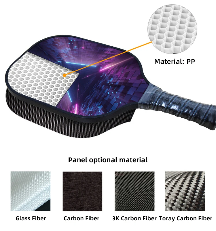 Popular Expert Wholesale Pro Pickleball Paddles Thermoformed T700