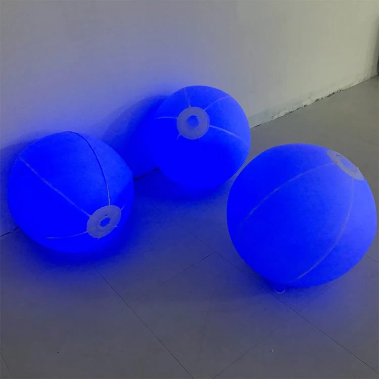 Xyloband Remote Controlled Led Ball Bouncy Flashing Inflatable Balls