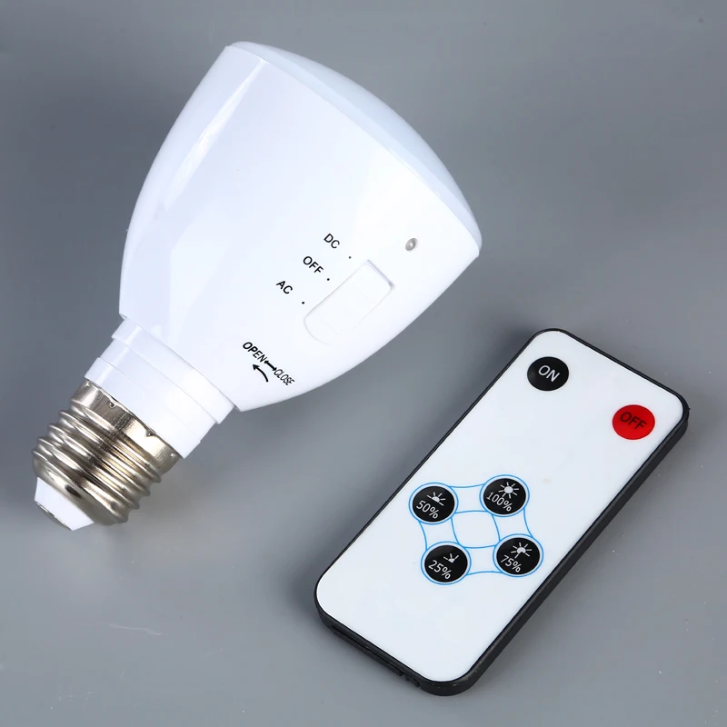 Ampoule led E27 intelligente et rechargeable