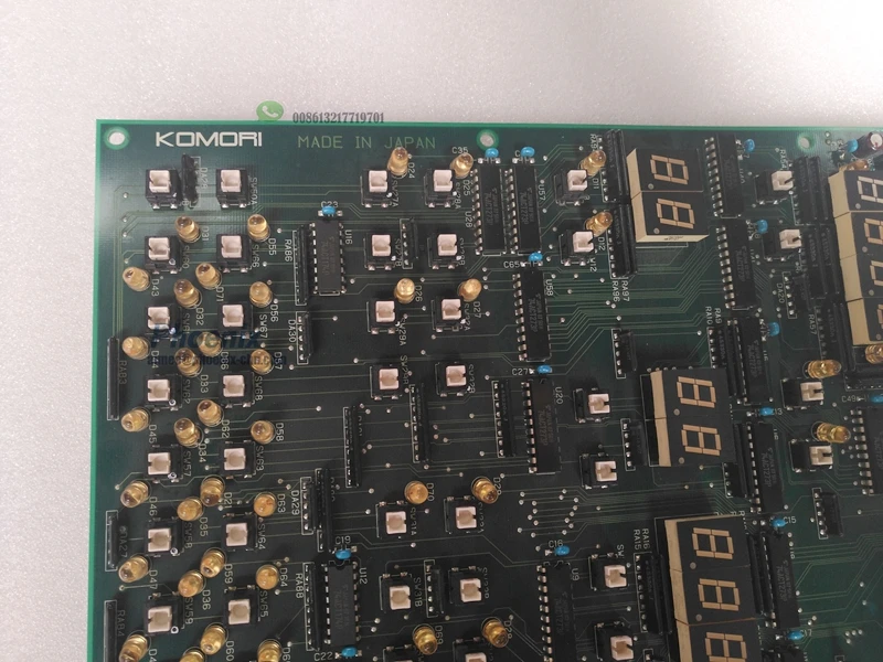 Original Used AAXDE02100 Circuit Board SIWS T071222100 Electric Card Suitable for KOMORI Offset Printing Spare Parts