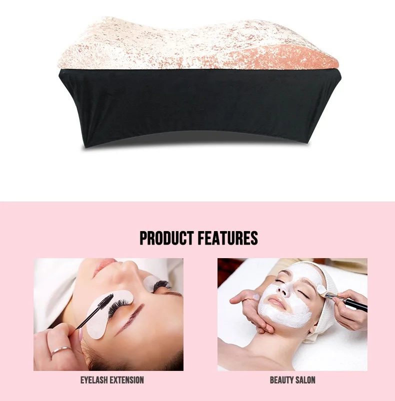 Curvy Massage Bed Topper High Density Foam Cushion Topper Curve Memory