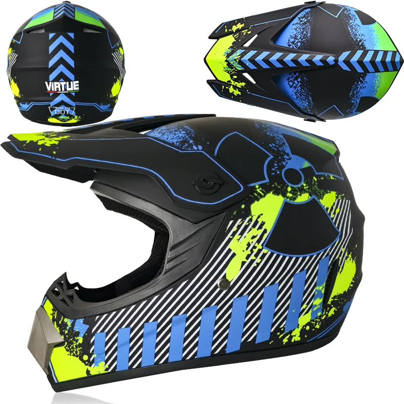 2024 Upgrade Motorcycle Helmet with Bluetooth Safe Connected