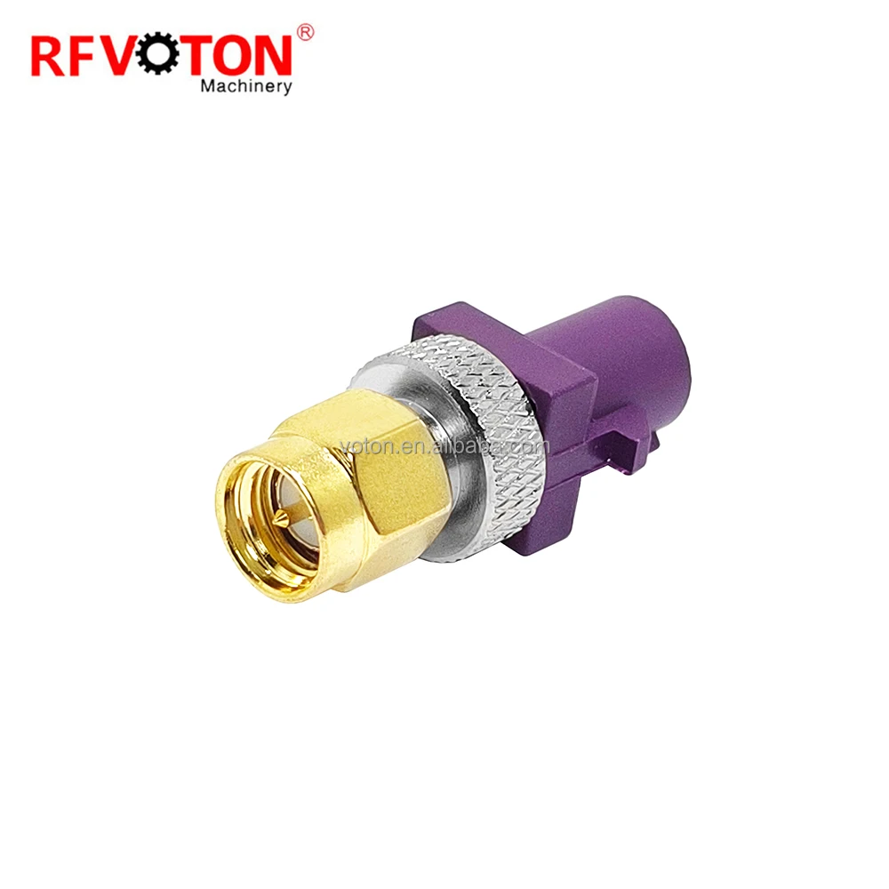 Fakra to SMA Adapter SMA Male to Fakra Male Female Code A/B/C/D/E/F/G/H/I/K/Z 50 Ohm SMA Fakra Adaptor RF Coaxial Connectors details