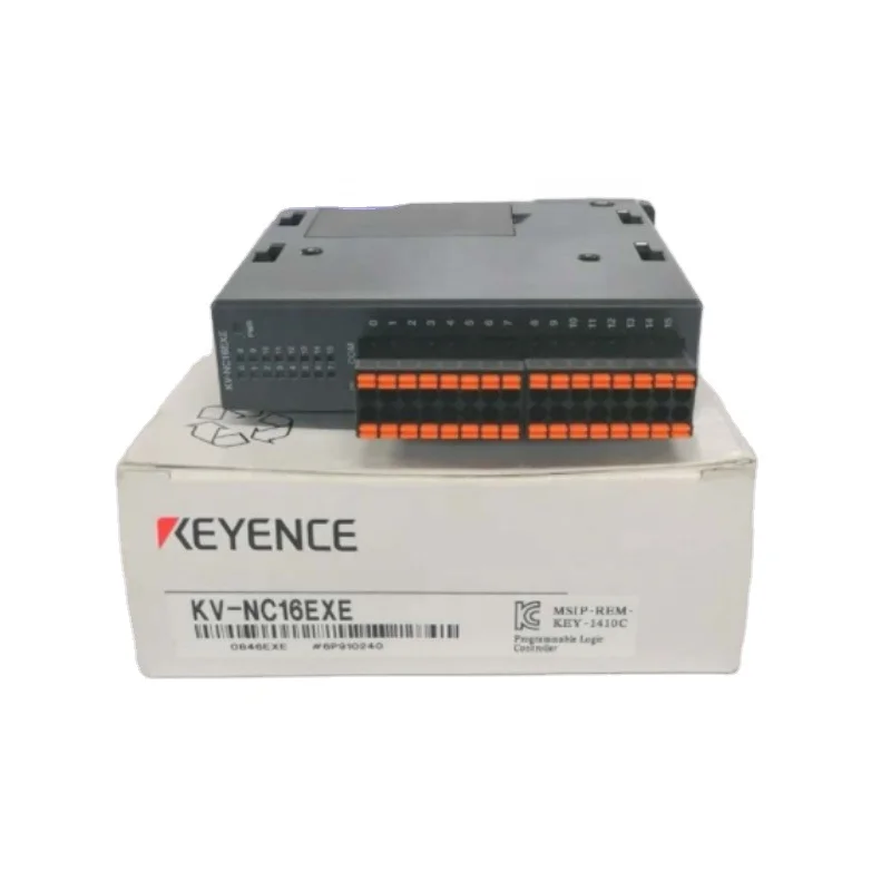 KEYENCE KV-NC16EX PLC 16 Points 24/5 VDC Switchable for Winding