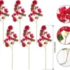 96cm medium branch - deep red