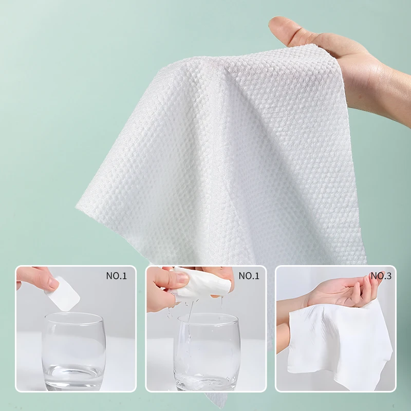 LMLTOP Compressed Magic Face Towels Portable Disposable Mini Compress Towel Magic Compressed Travel Bath Towel SY423