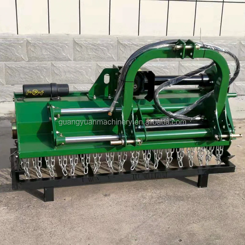 Hydraulic 3 Point Heavy Duty Lawn Flail Hammer Mower Mulcher For