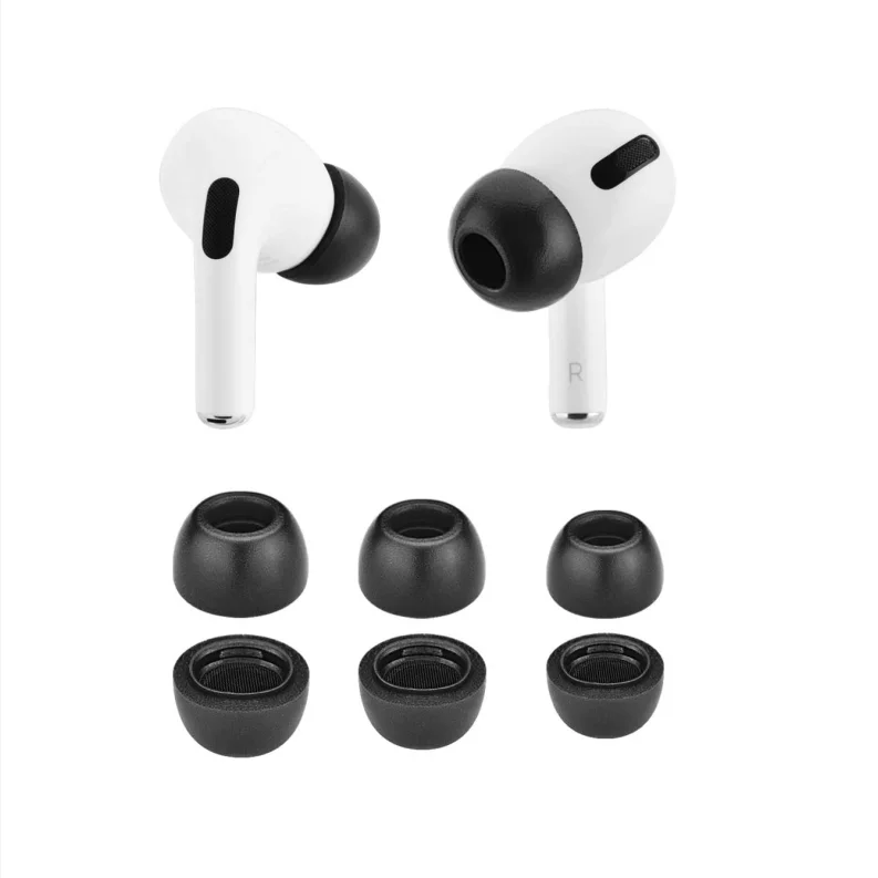 
1 пара, Новое поступление 2020, Мягкие силиконовые наушники-вкладыши, чехлы для наушников, удобные накладки для ушей с эффектом памяти 