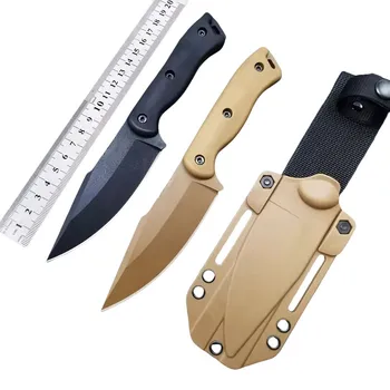 High Hardness Hunting Survival  Camping Hiking  Hunting Knife Outdoor Knife With Cover