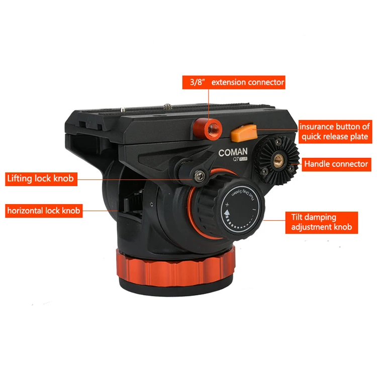 
Новые продукты Coman, комплект штативов DF26Q7plus go pro высшего качества 