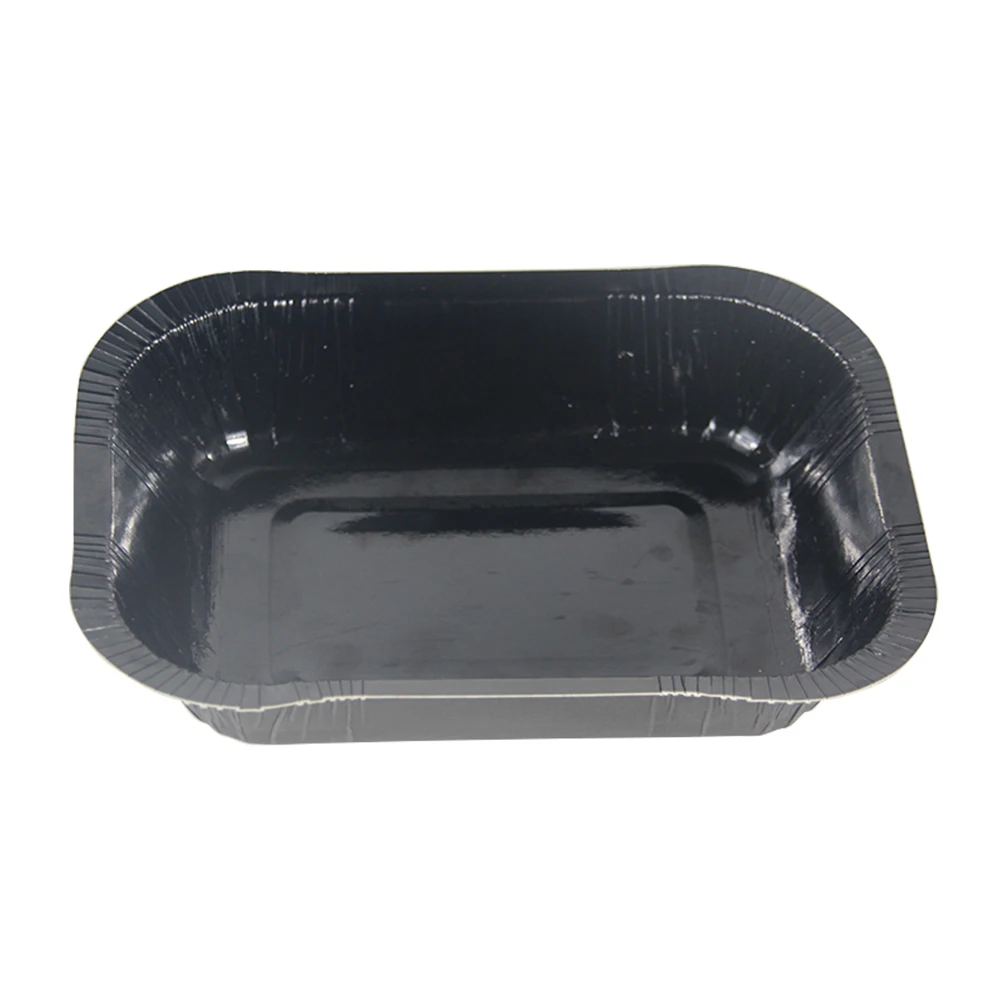 Disposal Custom Microwave Tray Food Container PET Paper