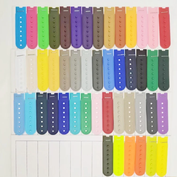 DWDP卸売プラスチック7穴2列キャップバックルクロージャースナップ