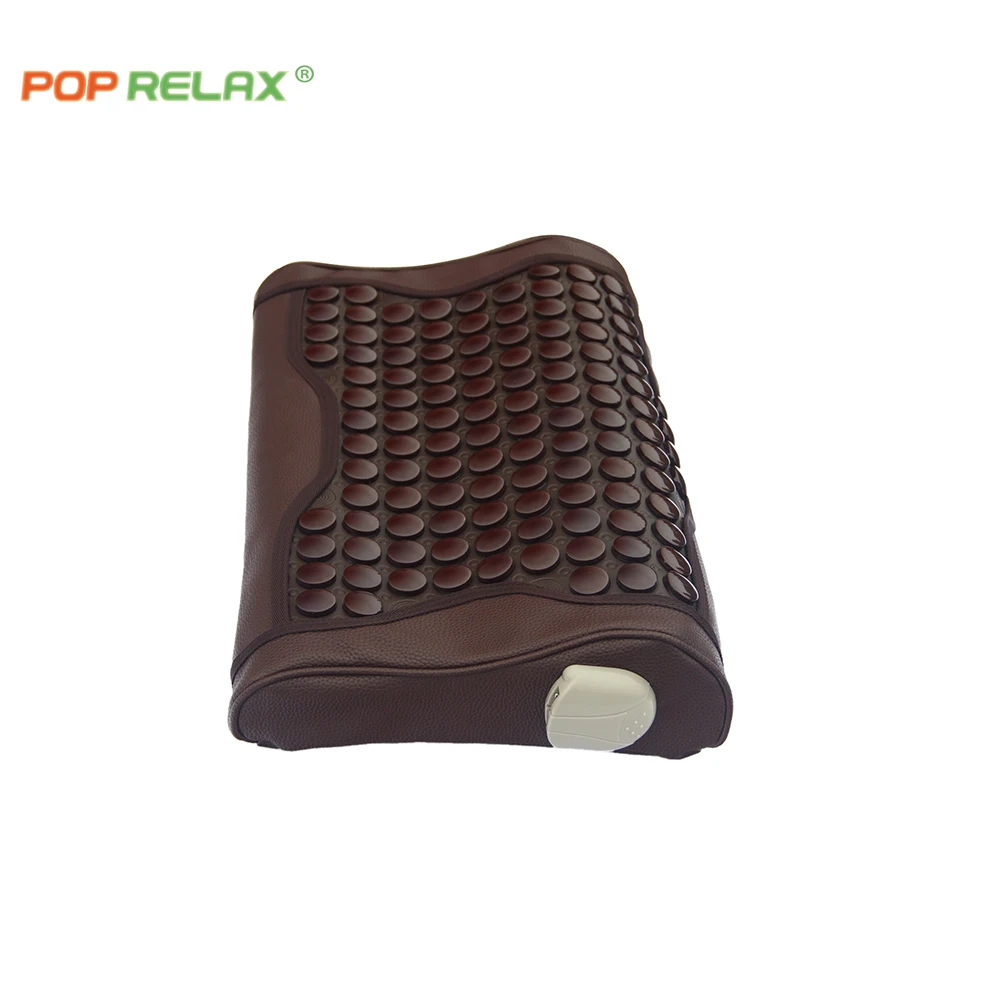 Anion Tourmaline Pillow Ceramic Far Infrared Negative Ion Germanium Heating Massage Cervical Jade Stone Amethyst Pillow
