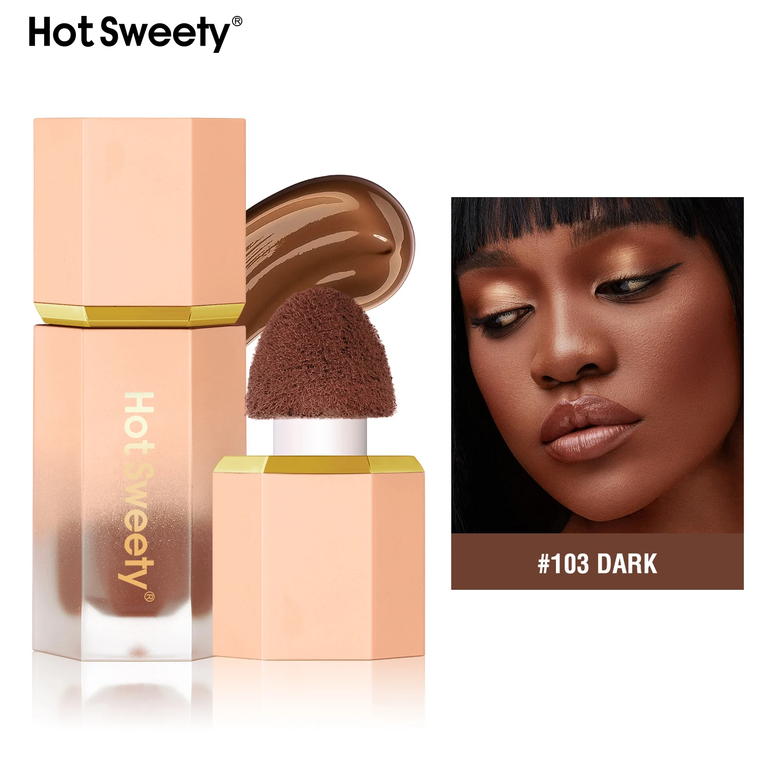 Body Face Bronzer Contouring Cream Matte Waterproof Long Wear Cream