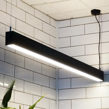 Office Pendant Light Up And Down Direct Indirect Led Suspended Light Linear Lighting Fixture