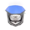 Blue lamp housing