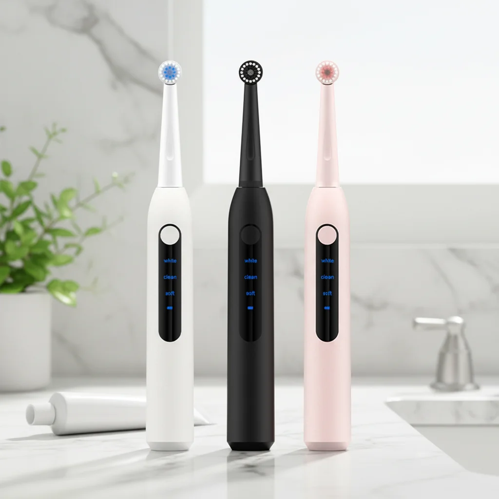 3 Modes Rotary Tooth Cleaning Adult Rotary Electric Toothbrush