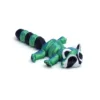 Mapache de cola larga - Degradado multicolor azul verdoso