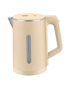 Hot-Selling LED Bright 1.8L Double-Layer Stainless Steel Electric Kettle Cordless for Boiling Water for Household Outdoor Hotel