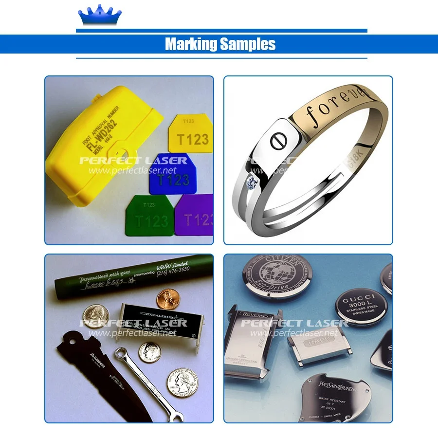 Handheld Raycus Ipg Metal Handcuffs Stainless Steel Necklace Bulb Vin Number Fiber Laser Etcher Markers Marking Etching Machines