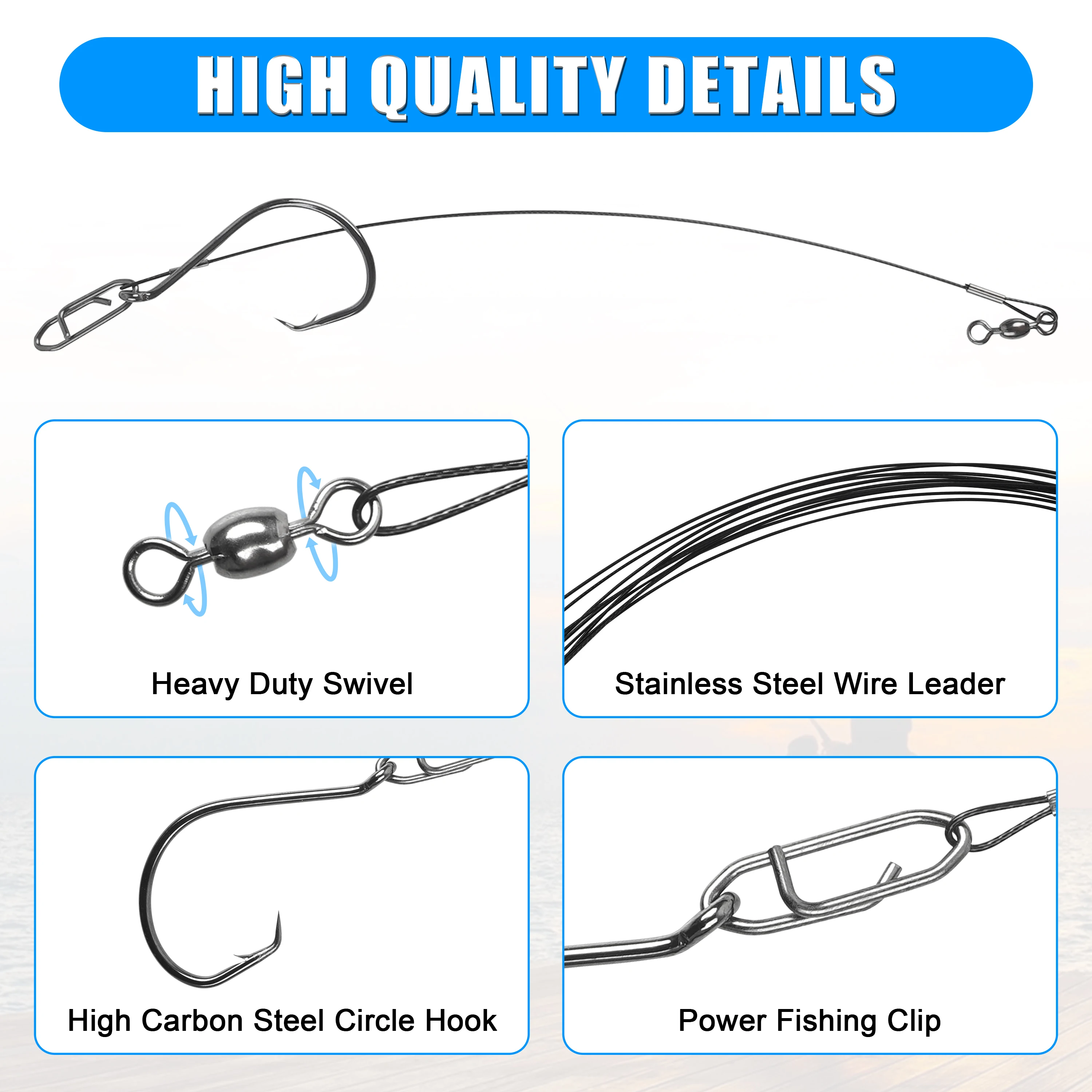 best circle hooks for surf fishing Catfish Pro Value Pack 5/0 Hooks Features a wide gap for easy baiting and perfect hook Circle Hooks for Striped Bass