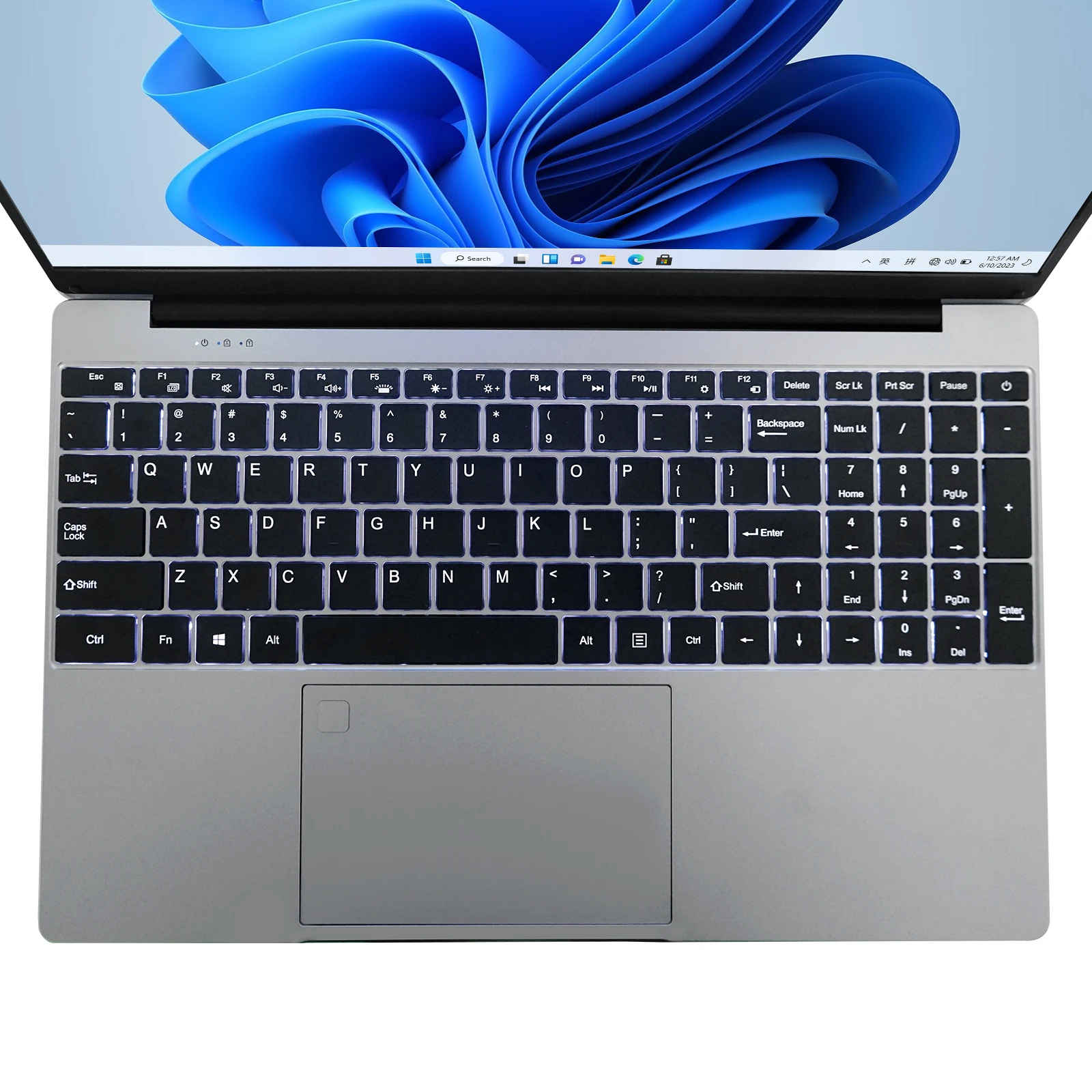 15.6 Inch Intel Celeron N5095 Gaming Laptop, 16GB RAM, 512GB SSD
