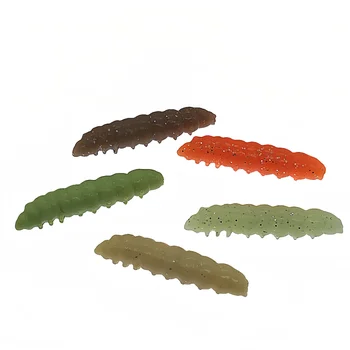 CHEERY 40mm Floating Silicone Topwater Insect Bait for Perch Bass Trout-Artificial Soft Lure for Freshwater Fishing Tackle – Soft Lure – view 4