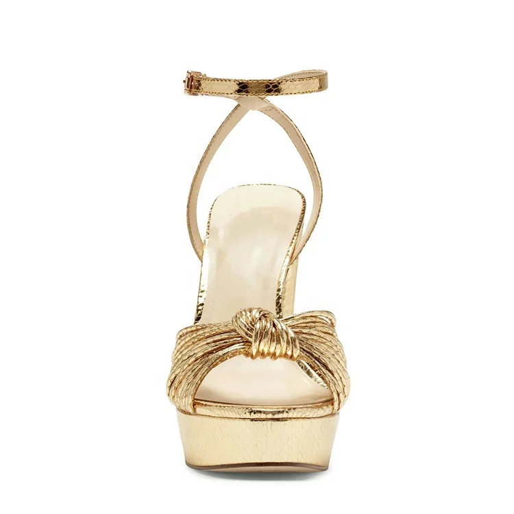platform chunky wedge heel sandals