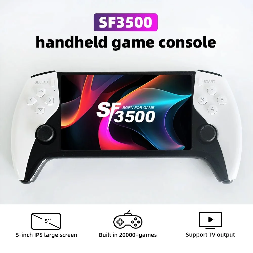 Gamegaga SF3500 オリジナル携帯ゲーム機 5インチ ハンドヘルドゲーム