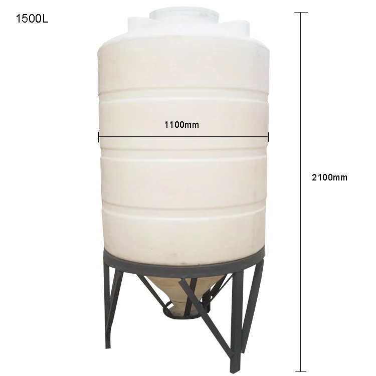 PE 1500L Plastic Liquid Storage Water Container Water Tank - China Water  Tank, Container