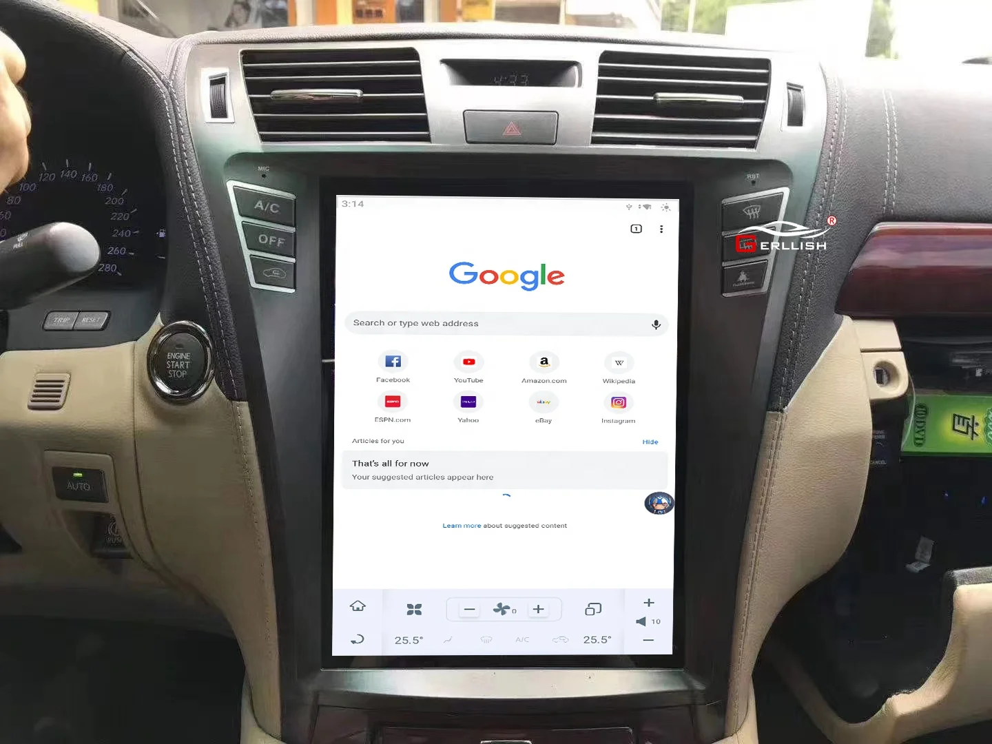 Lexus LS460/LS600 2006-2012 Touch Screen Car GPS Navigation