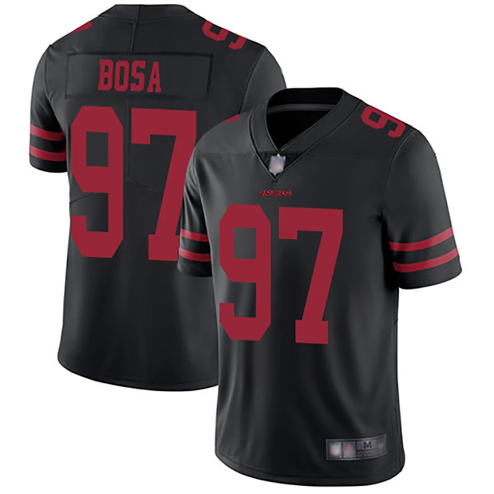 Wholesale Wholesale New 32 teams 49ers Top Fashion Men Round Neck Pocket  Casual Plain Quantity Loose Cotton American Football Jersey Set From  m.