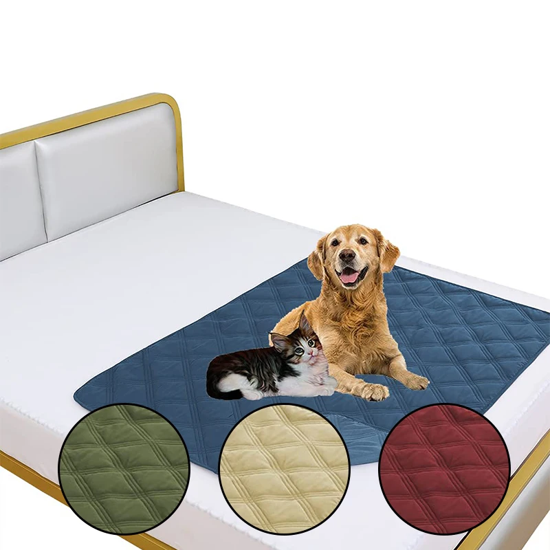 Wholesale pet accessories portable double-faced microfibre super large dog pet bed blanket for furniture