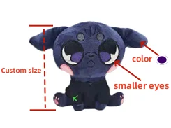 Rongtuo OEM ODM Service Custom Stuffed Plush Doll 20cm Soft Cotton Plush Doll supplier