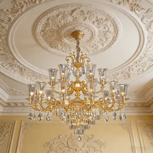 Pendant Luxury Chandelier Light for Living Room Chandeliers and Lamps Chandelier Luxury Dining Chandelier Big Chandelier