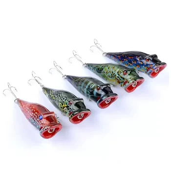 BST 8cm/12.4g Water Surface Popper Baits Bionic Fishing Lure – Popper – view 5