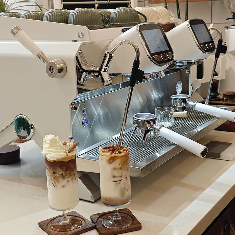 Programmable Stainless Steel Commercial Espresso Coffee Machine