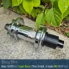glossy silver  /12x157mm / MS