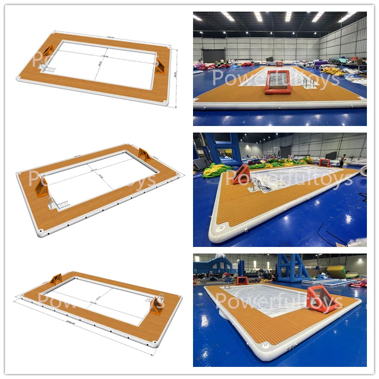 Yacht Rental Inflatable Ocean Pool Swimming Floating Football Field