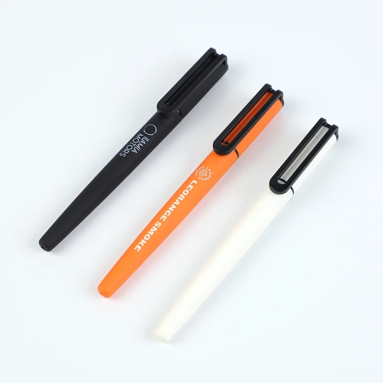 Feature Gift Set Promotion Custom Business Branded Plastic Sign Writing Luxury Ball Ballpoint Gel Pen With Logo