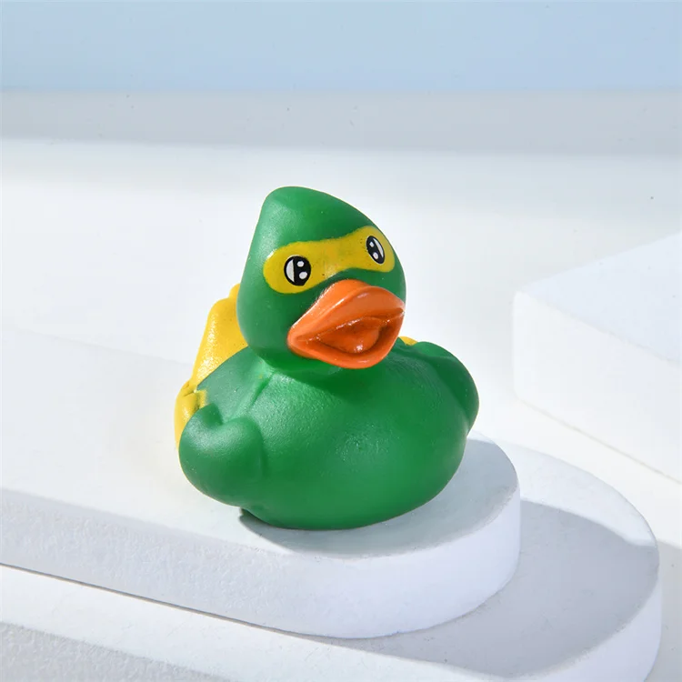 9 Quietschende Mini-Gummi-Enten – Gelbes Badespielzeug Für Kinder, Perfekt Als Partybeutel-Füller Oder Für Den Pool