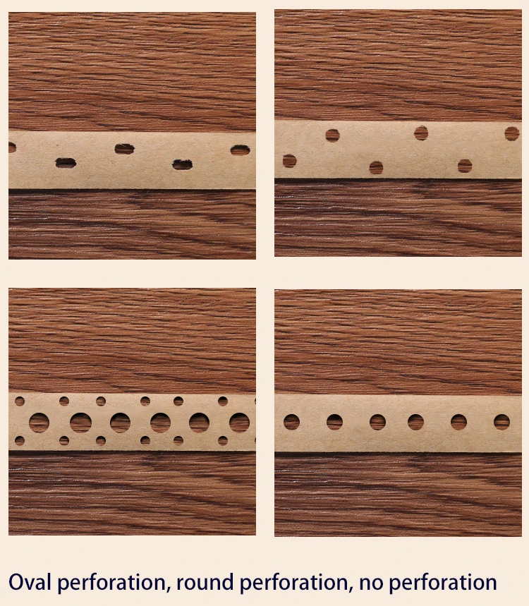 Eco Gum Tape Veneer Tape Perforated Dry Veneer Tape For Plywood With