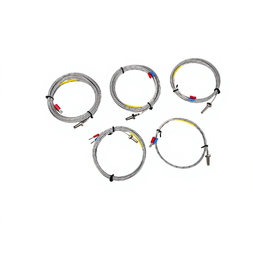 Customizable OEM/ODM Stainless Steel Temperature J PT500 PT1000 Type K Thermocouple Probe Rod 600mm G1/2 NPT Thread Wire Sino